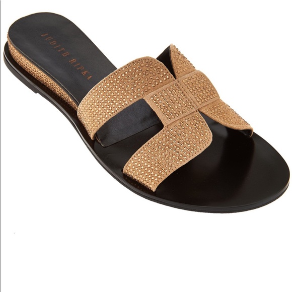 Judith Ripka Shoes - [Judith Ripka] • sloane embellished sandals